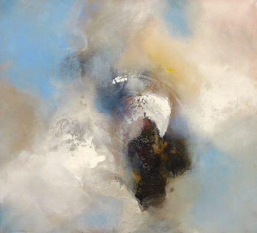Pale winter blue