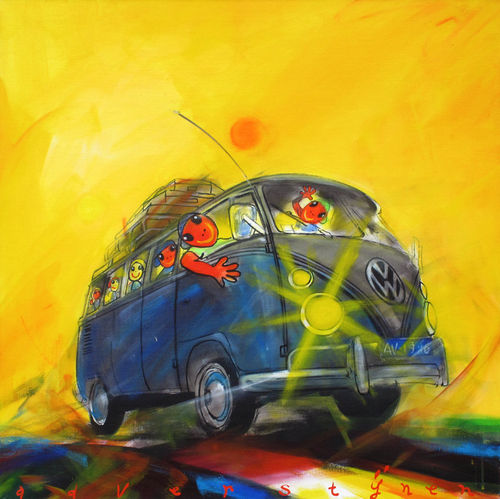 Snelle vw vakantiebus