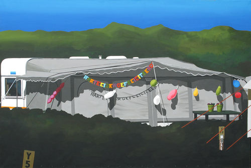 Verjaardag op de camping