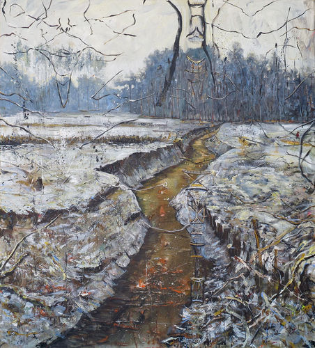 Landschap met strepen