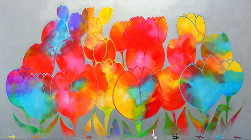 Sprankelende tulpen