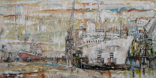 S2010B (schip met sleepboten)