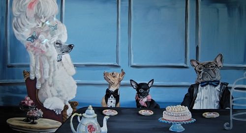 Doggies high tea