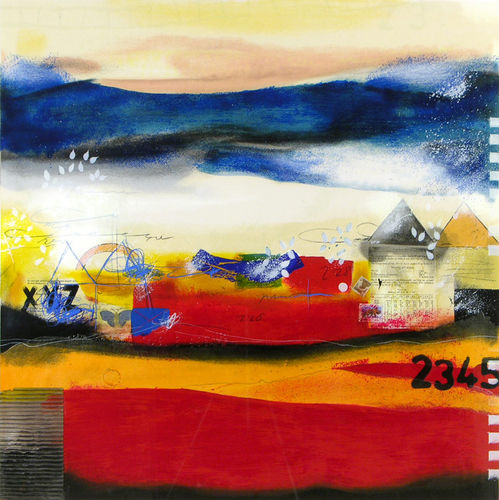 Vierkant rood  63/90