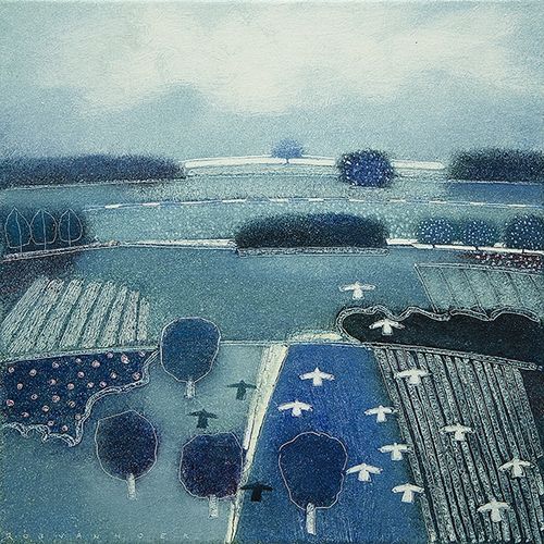 Into the blue again