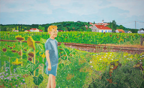 David langs de rails