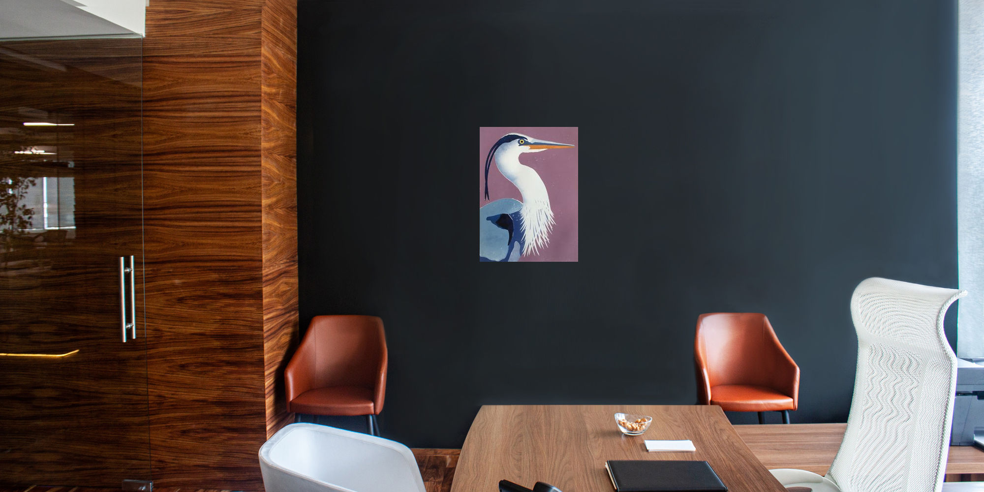 Blauwe reiger